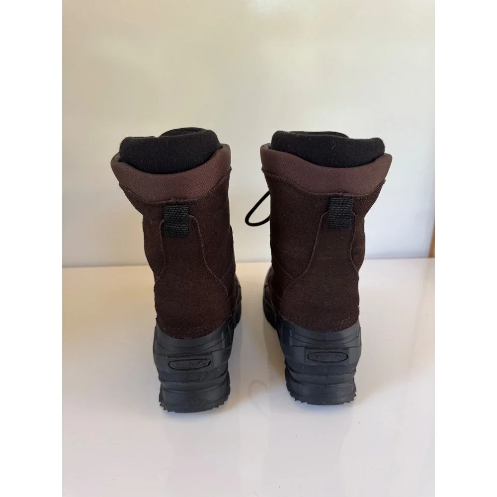 Kamik Montana 2 Waterproof Winter Boots Brown Suede Thinsulate Mens 8 EUR 41